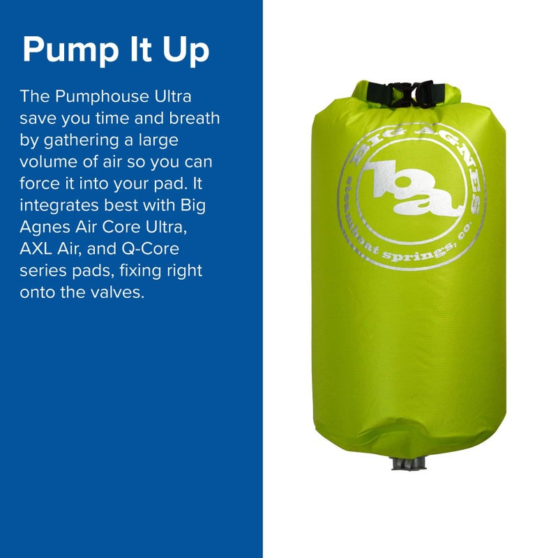 Big Agnes Pumphouse Ultra Multi-Use Sleeping Pad Pump - Image 2